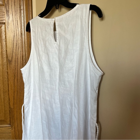 Nahana Floral Sketch Linen Dress - Picture 6 of 10